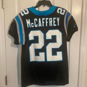 Carolina Panthers Mens McCaffrey size M. Stitched